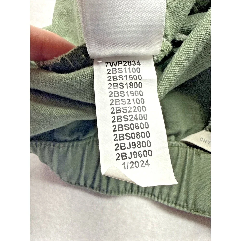 Lucky Brand Olive Green Cargo Shorts Women's Small Pull On Utility Pockets